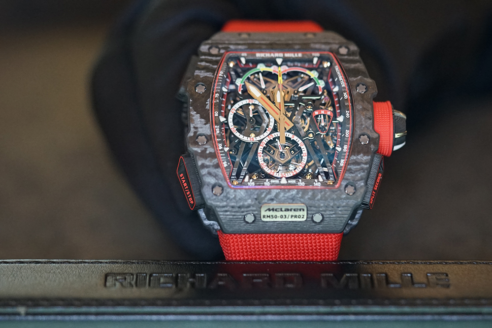RM 50-03 Tourbillon Split Seconds Chronograph Ultralight McLaren F1